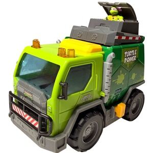 TMNT Trash N Battle Garbage Truck Donatello Light Up Toy Funrise 2023